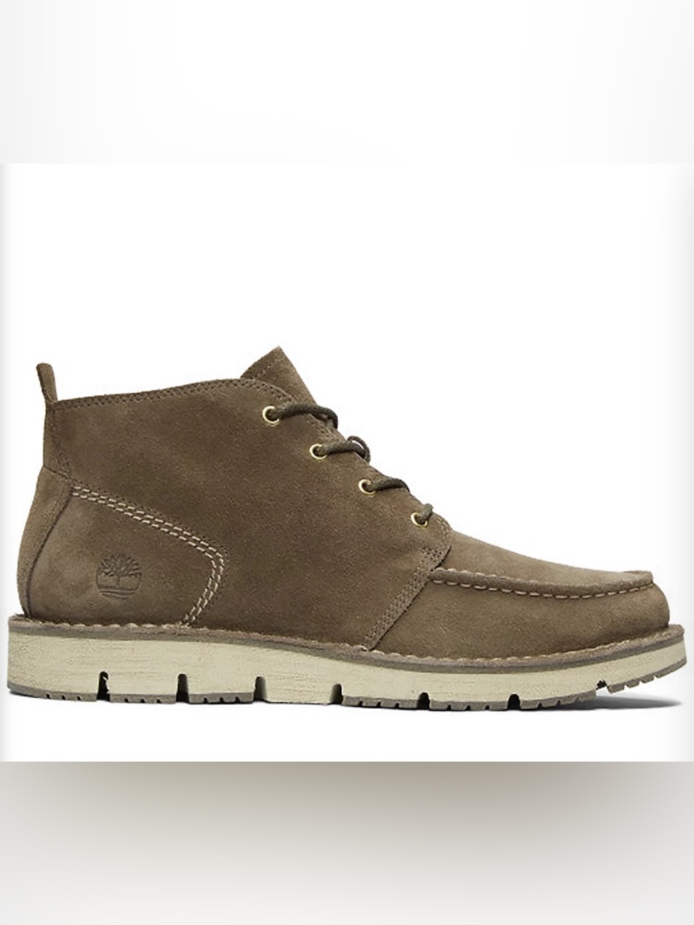 Timberland Men's Suede Chukka Boot in Taupe Brown Size 9.5
